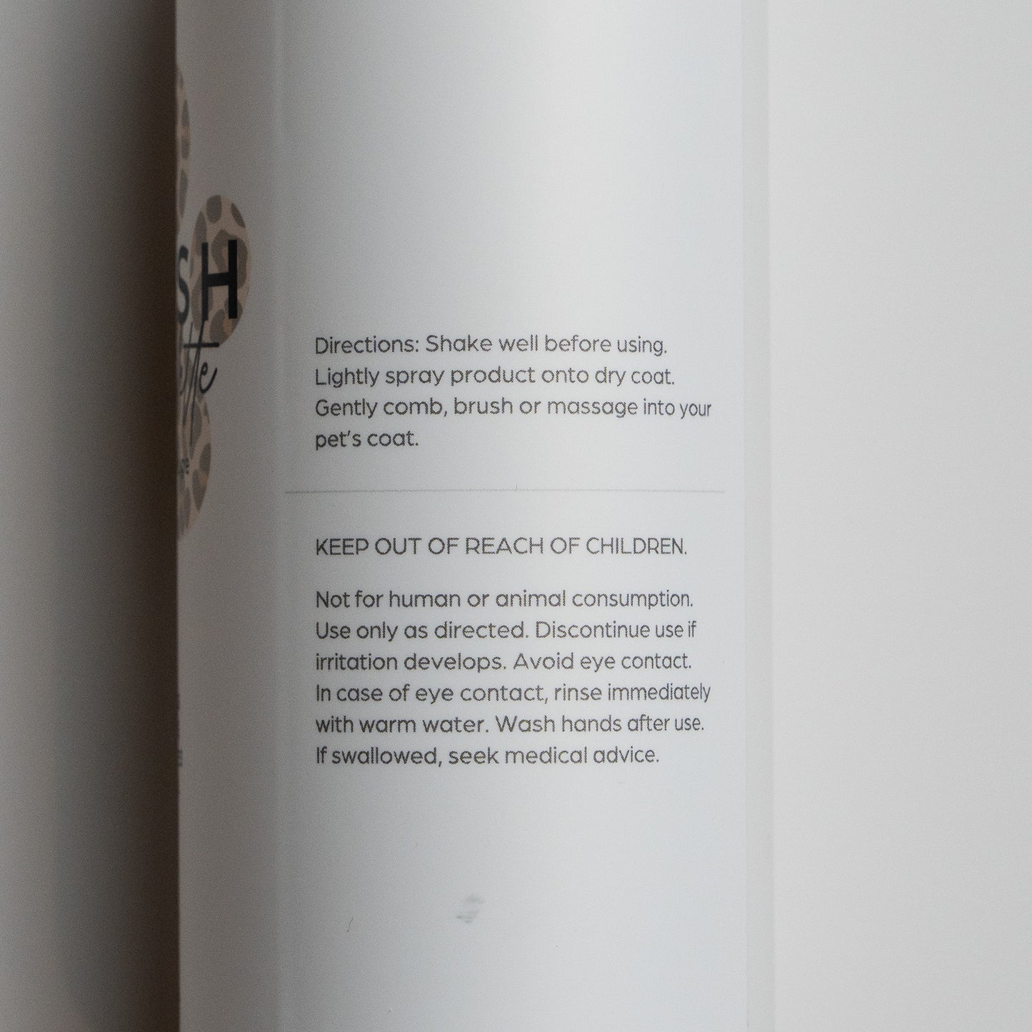 Bark A-Lot Rouge Wash and Spritz