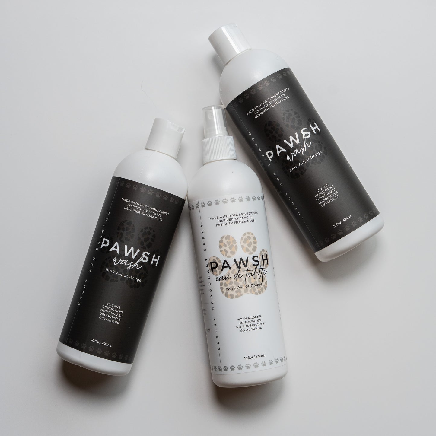 Bark A-Lot Rouge Wash and Spritz Double Shampoo